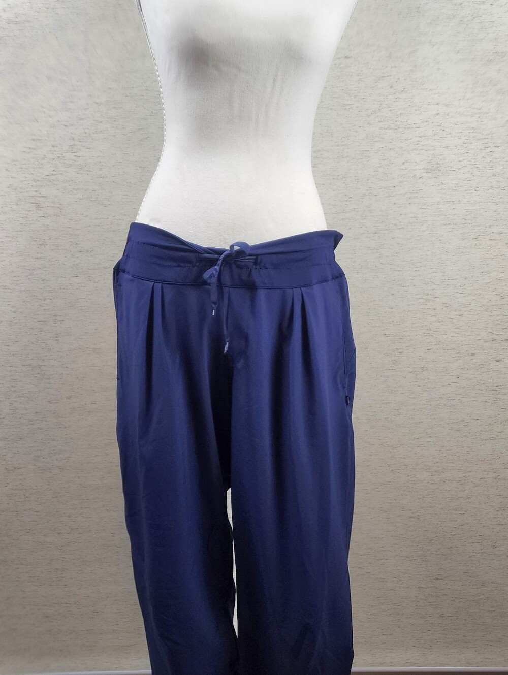 Puma Women's Navy Drawstring Performance Pants